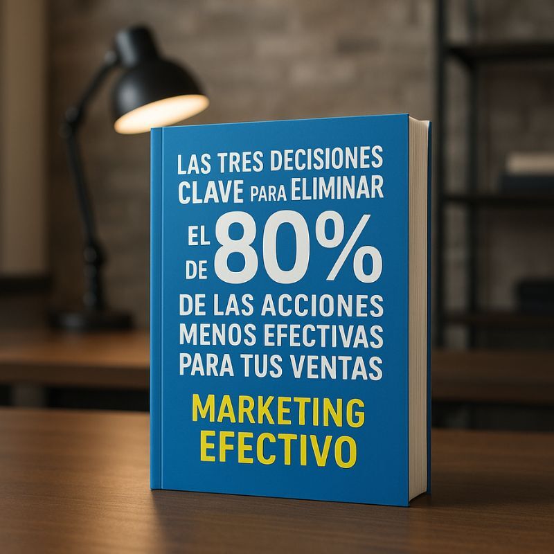 Marketing Efectivo - Las tres decisiones clave para eliminar el 80% de las acciones menos efectivas para tus ventas